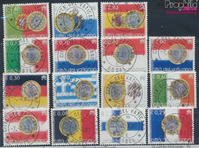 Briefmarken Vatikanstadt 2004 Mi 1491-1505 (kompl.Ausg.) gestempelt(8830894