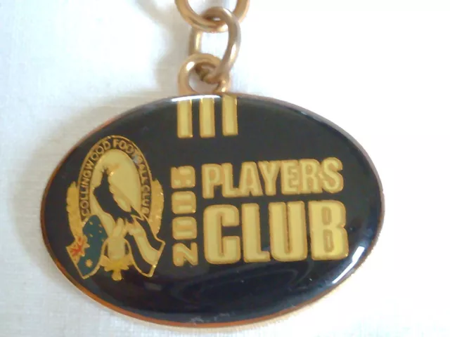 Collingwood Magpies AFL-VFL 2005 Players Club Badge Medal Key Ring