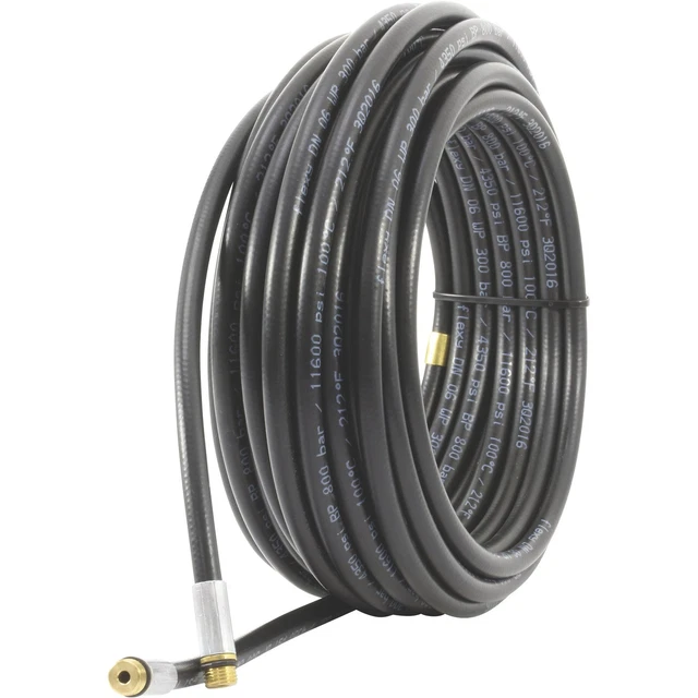 DTE Sewer Jetting Hose - 4500 PSI, 100ft. x 1/4in.