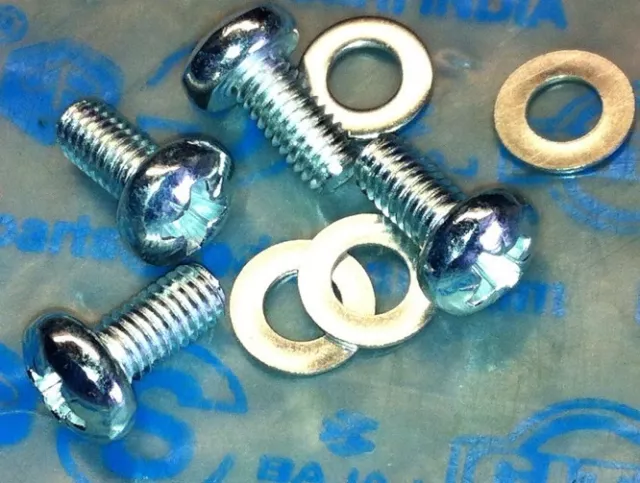 Vespa Flywheel Cover Screws Stainess Steel Cross Head PX125 PX 200 T5 LML