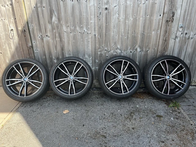 GENUINE BMW 19” 791M Alloy Wheels and tyres 3 4 series G20 G21 M Sport ...