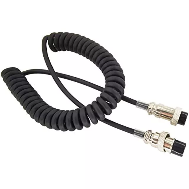 8 pin Female mic Microphone Cable Cord for Kenwood Radio MC-60A MC-90 MC-60