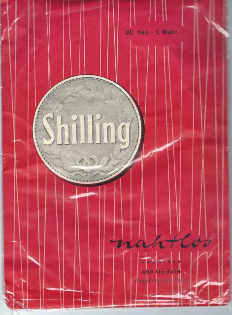 Bas vintage Shilling T4 Noir