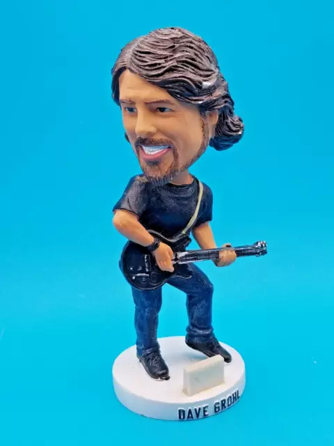 HTF Dave Grohl 6" Bobblehead 2016 Mahoning Valley Scrappers Promo.Minor Damage.