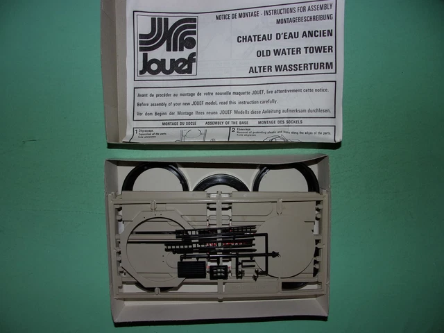JOUEF HO MAQUETTE CHATEAU D'EAU 1051 TRAIN ELECTRIQUE NEUF BOITE A Monter