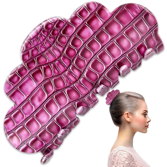 Pince à Cheveux épaisse Claw Me Up - Design Doré Et Noir Unique - Acétate - Fabriqué En France