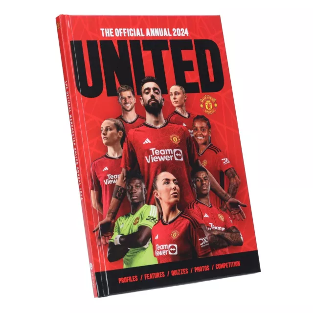 Official Manchester United Annual 2024 By Steve Bartram - Non Fiction - Hardback