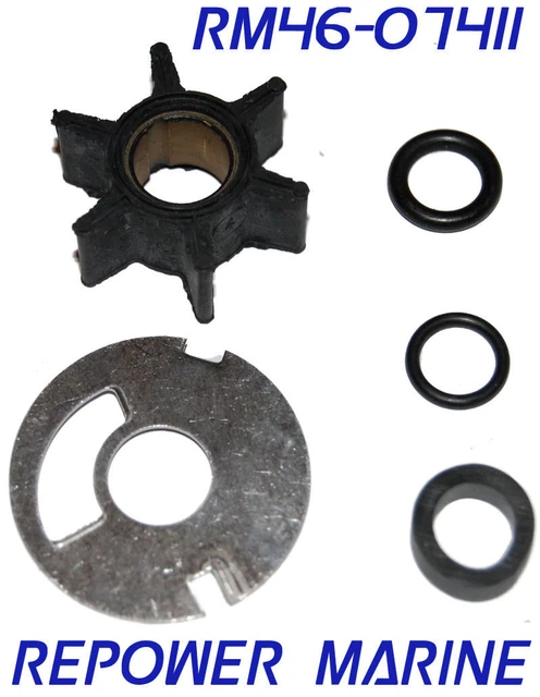 Outboard Motor Water Pump Impeller For Mercury Mariner 4 4.5 7.5 9.8HP 47 89981