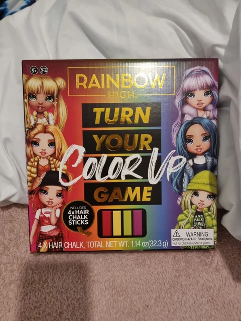 NEW RAINBOW HIGH Board Game Turn Your Colour Up £13.99 - PicClick UK