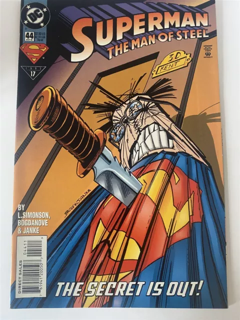 SUPERMAN : THE MAN OF STEEL #44 DC Comics 1995 NM