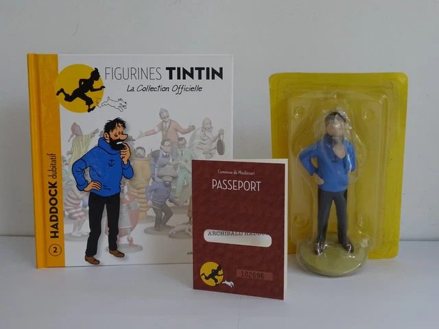 FIGURINE TINTIN - Collection Officielle - Haddock Dubitatif - N° 2