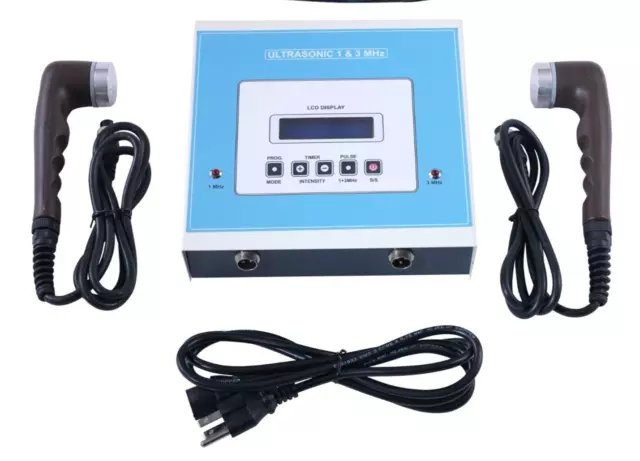 Portable 1 MHz & 3MHz Ultrasound Therapy Machine for Multi  Physiotheray