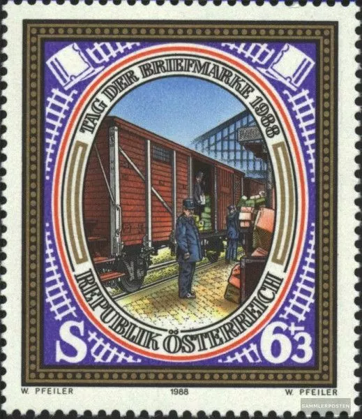 Österreich 1942 (kompl.Ausg.) gestempelt 1988 Tag d. Briefmarke