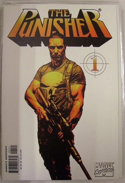 Punisher 1 Vol.3 Marvel Variant Comic Bradstreet Ennis Dillon Palmiotti 2000 Nm