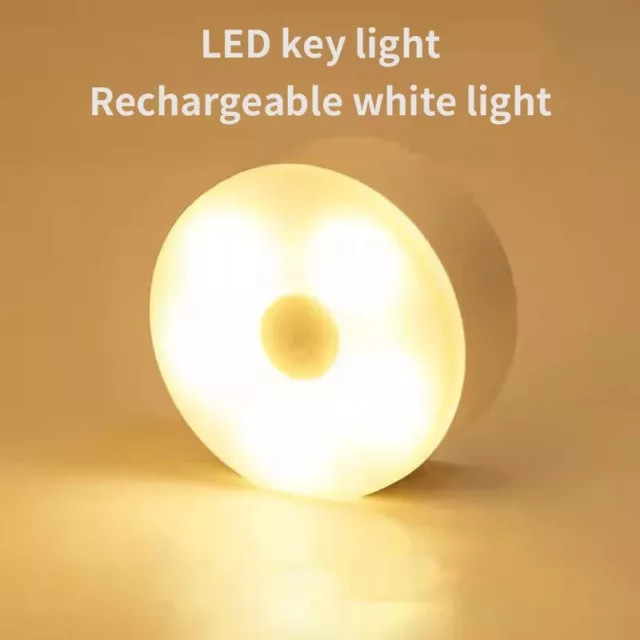 Luz LED recargable con Sensor de movimiento para decoración del hogar, lámpara