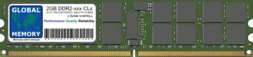2GB DDR2 400/533/667/800MHz 240-PIN ECC REGISTERED RDIMM SERVER/WORKSTATION RAM