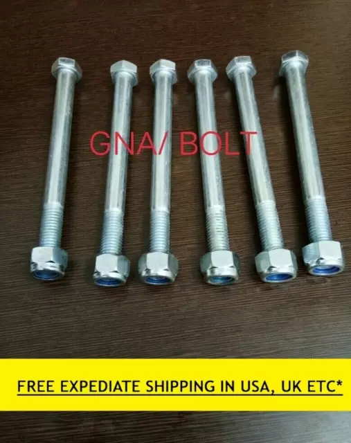 Jcb Backhoe - Bolt & Nut M12X80, Pack Of 4 Pcs. ( Part # 1315/3518Z 1370/0403Z )