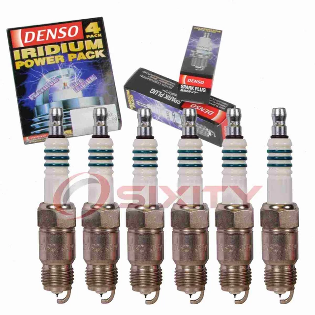 6 pc DENSO 5331 Iridium Power Spark Plugs for ITF20 ASF32P ASF32C 88901009 rl
