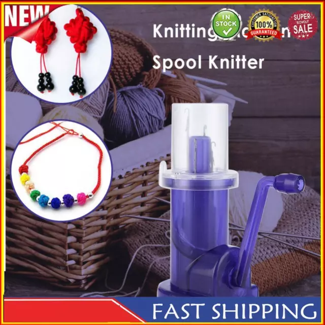 Hand-Operated Easy Weaver Knitter Household Sewing Tool Knitting Machine