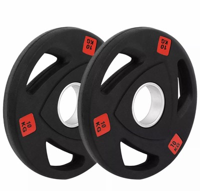 Potenza del corpo 2 x 5KG 2 Pollici Peso Olimpico Piastre 