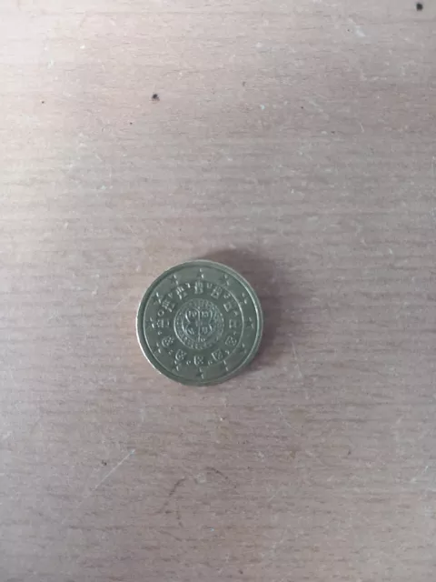 50 cent münze portugal 2002