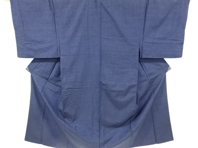 6730789: Japanese Kimono / Antique Mens Kimono / Hand Woven Tsumugi