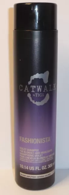 tigi catwalk fashionista violet shampoo 300ml