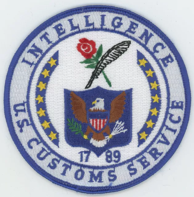 Intelligence Customs Service Patch