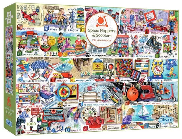 Puzzle 1000 elementów. Beztroskie dzieciństwo