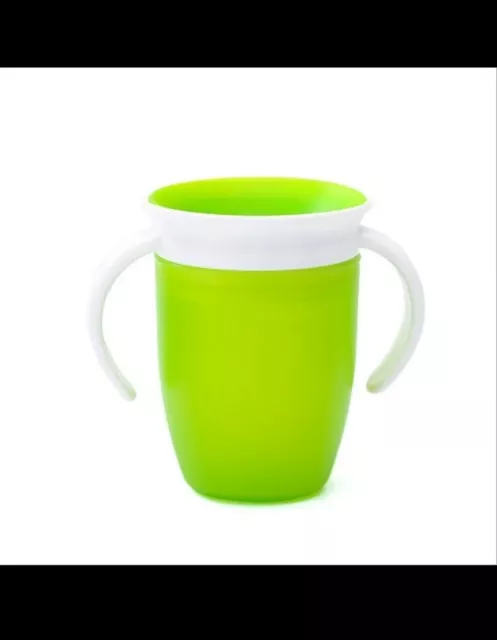 360 Degree Toddler Baby Trainer Cup 207 Ml Green Spill Proof