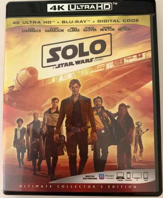 Solo Star Wars Story – Blu-Ray 4K Uhd