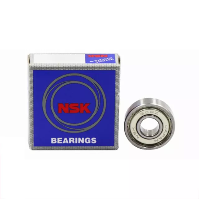 NSK 608ZZ Deep Groove Ball Bearings 8x22x7mm