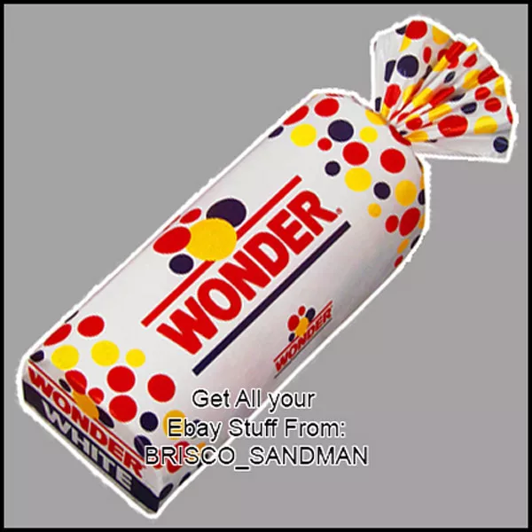 Fridge Fun Refrigerator Magnet HOSTESS WONDER BREAD Version A- Retro Food DIECUT