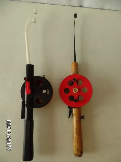Antique Ice Fishing Rod FOR SALE! - PicClick