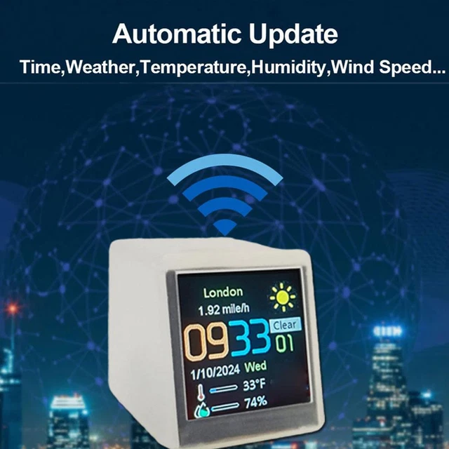 Geek-Magic Mini Display Cubo Ologramma 3D, Smart Italia