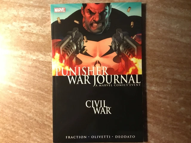 Punisher War Journal Vol. 1 Trade Paperback Marvel Civil War Matt Fraction