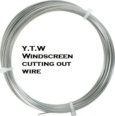 WINDSCREEN FITTING REMOVAL CUTTING WIRE - SQUARE - (0.6mm x 23M)