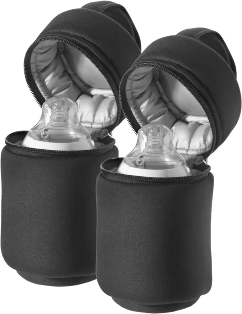 Tommee Tippee Closer to Nature Insulated thermal baby Bottle carry Bag Pack of 2