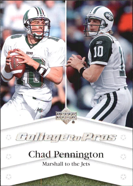 2007 Upper Deck College to Pros #PE Chad Pennington