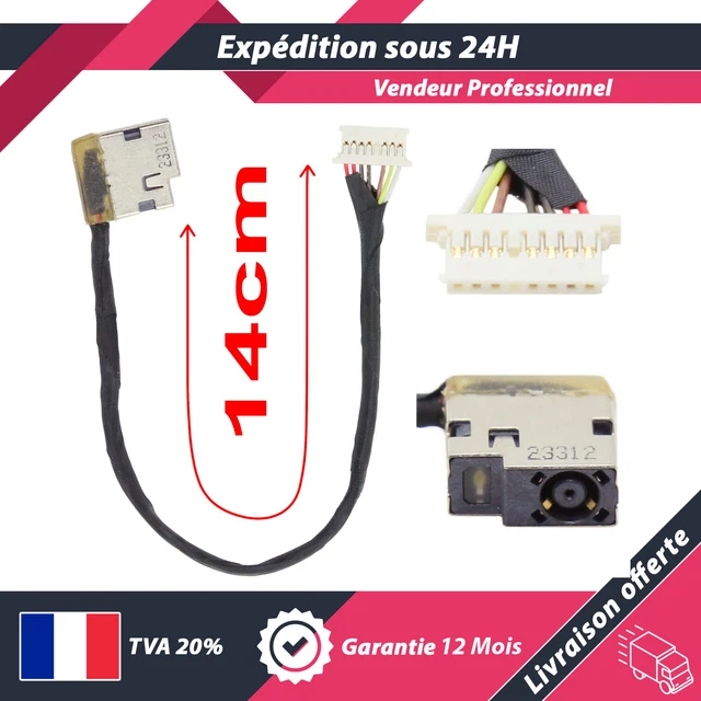 Connecteur D'alimentation DC Jack Pour HP Pavilion 15-ec2147nf / 15-ec2191nf - Neuf, Compatible HP/Compaq