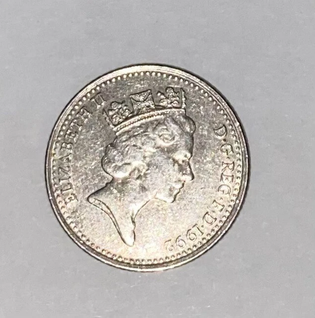 QUEEN ELIZABETH II British 10 Pence 1992 Coin DG Reg FD 900.00 PicClick
