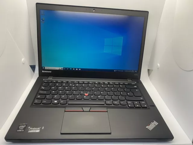 CPU portatile Lenovo ThinkPad i5-5300U, 4 GB RAM, 128 GB SSD, Win10 Pro Fast T450s