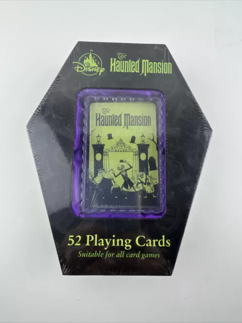 Disney Disneyland Resort 50th Haunted Mansion 52 Playing Cards New with Box