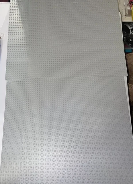 LOT OF 4 LEGO Baseplate 48 x 48 Stud (15 quot x 15 quot ) 4186 Light Gray £40 LOT OF 4 LEGO Baseplate 48 x 48 Stud (15 quot x 15 quot ) 4186 Light Gray £40