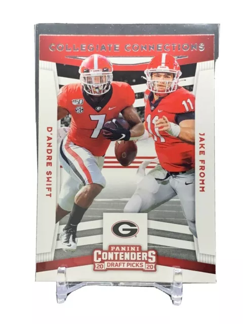 2020 Panini Contenders Draft Picks D'Andre Swift/Jake Fromm Georgia RC! #11
