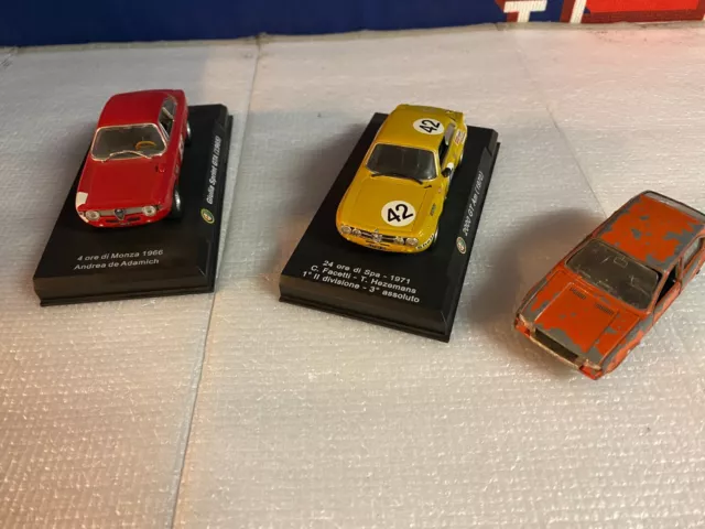 Collezione Modellini Alfa Romeo Giulia Sprint, 2000 Gt, Alfasud