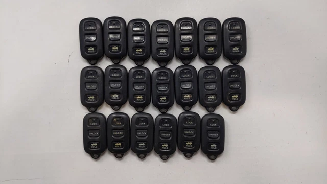 Lot of 20 Toyota Camry Keyless Entry Remote Fob GQ43VT14T X0TYJ