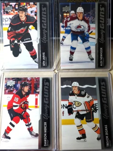 2021-22 Upper Deck Young Guns - Canvas - Exclusives - Clearcut - French YOU PICK