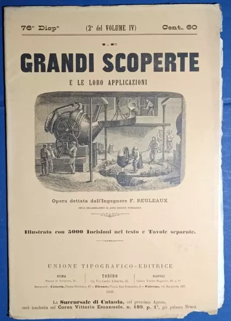 CHIMICA QUANTITATIVA da LE GRANDI SCOPERTE-RIVISTA N.76 DEL 1888-12031