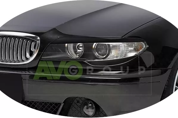 Headlight Eyelids for Kia Ceed 2 JD 2012-2015 v1 ABS Gloss bad